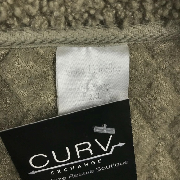 Vera Bradley Teddy Fleece Pullover - Size 2X - Picture 4 of 4